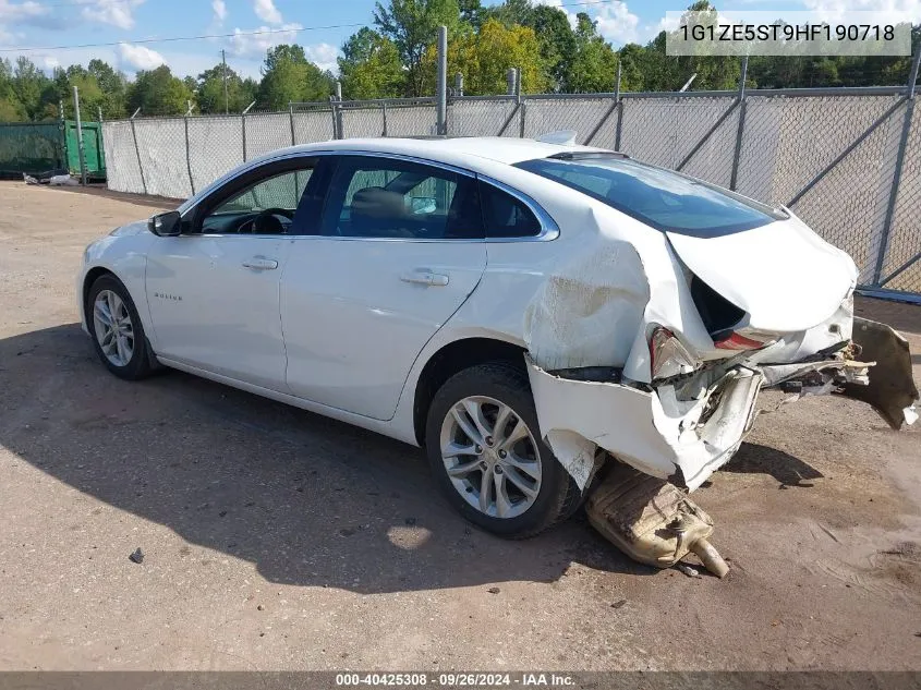 2017 Chevrolet Malibu 1Lt VIN: 1G1ZE5ST9HF190718 Lot: 40425308