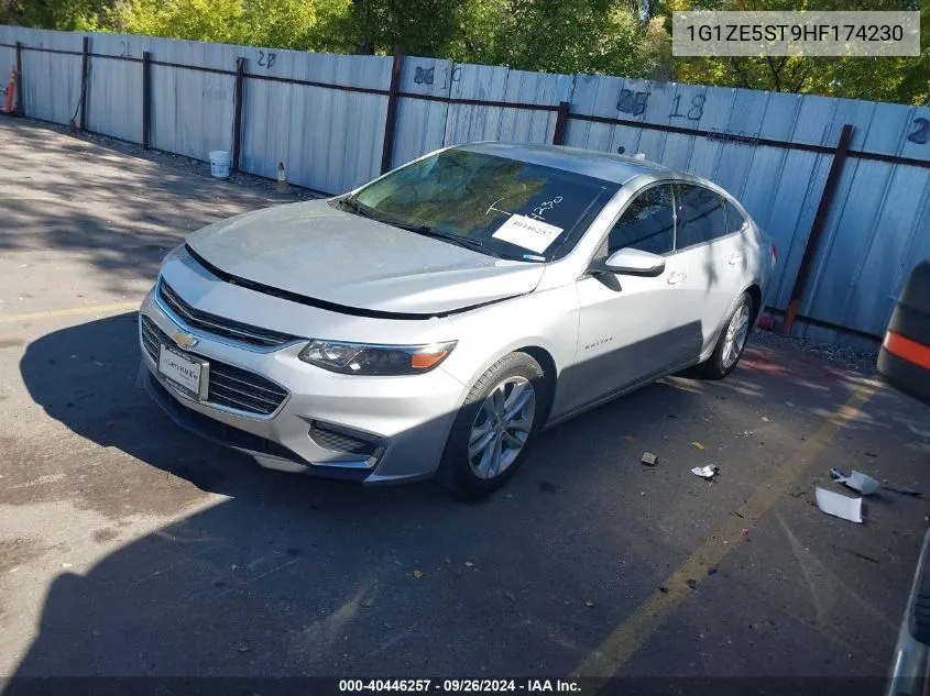 2017 Chevrolet Malibu 1Lt VIN: 1G1ZE5ST9HF174230 Lot: 40446257