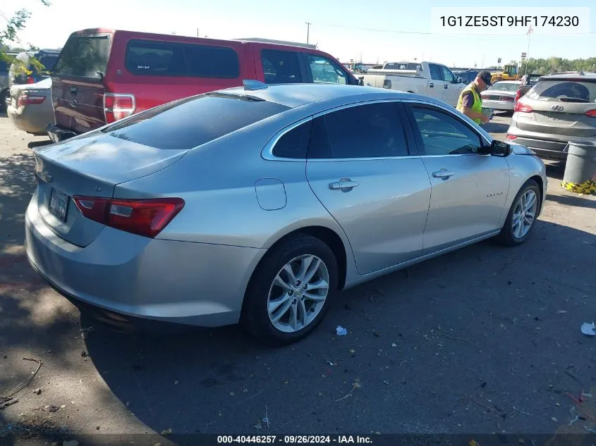 2017 Chevrolet Malibu 1Lt VIN: 1G1ZE5ST9HF174230 Lot: 40446257