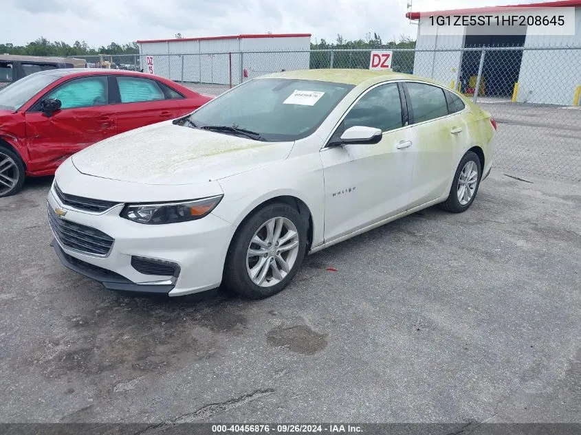 2017 Chevrolet Malibu 1Lt VIN: 1G1ZE5ST1HF208645 Lot: 40456876