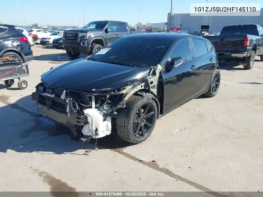 1G1ZJ5SU2HF145110 2017 Chevrolet Malibu Hybrid