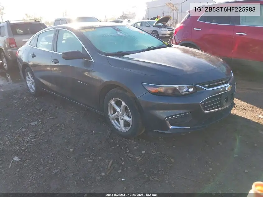 1G1ZB5ST6HF225983 2017 Chevrolet Malibu Ls