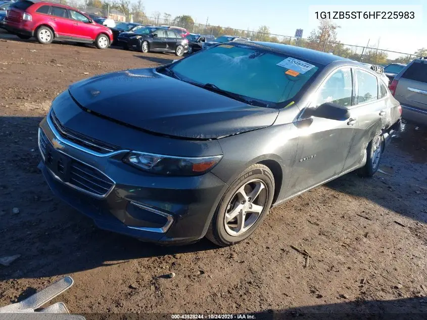 1G1ZB5ST6HF225983 2017 Chevrolet Malibu Ls