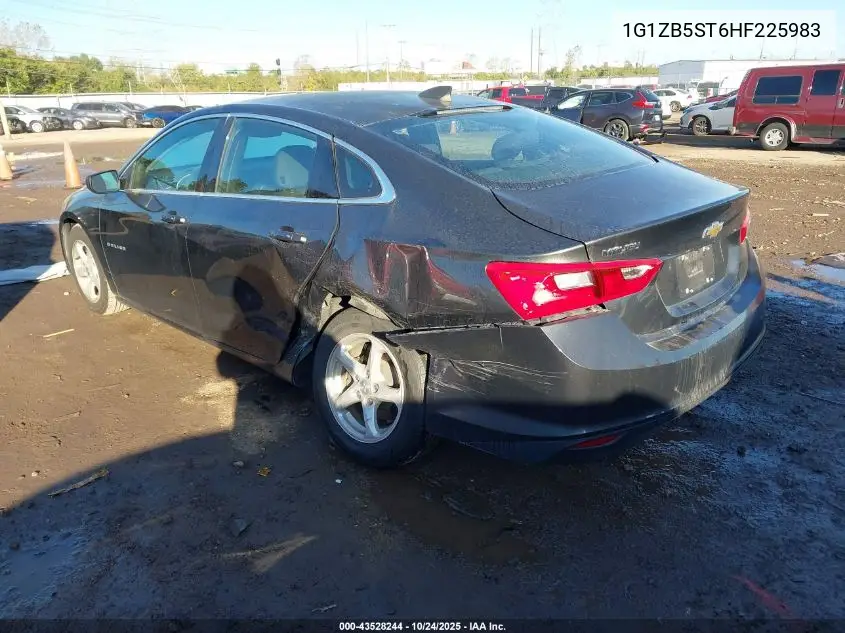 1G1ZB5ST6HF225983 2017 Chevrolet Malibu Ls