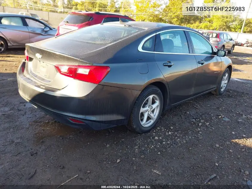 1G1ZB5ST6HF225983 2017 Chevrolet Malibu Ls