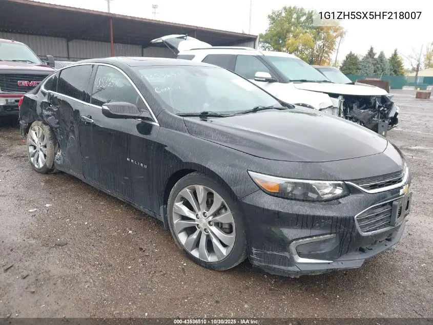 1G1ZH5SX5HF218007 2017 Chevrolet Malibu Premier