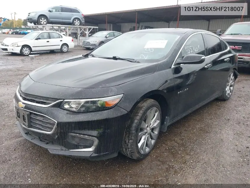 1G1ZH5SX5HF218007 2017 Chevrolet Malibu Premier