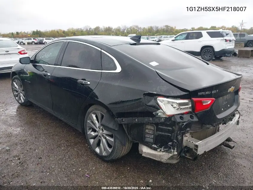 1G1ZH5SX5HF218007 2017 Chevrolet Malibu Premier