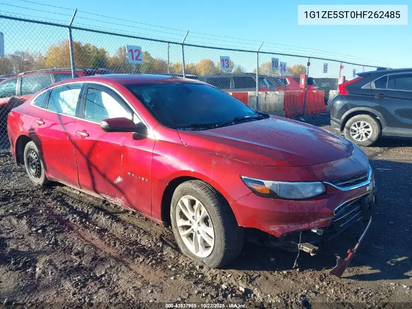 1G1ZE5ST0HF262485 2017 Chevrolet Malibu 1Lt