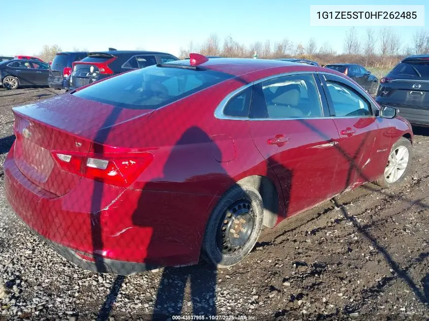 1G1ZE5ST0HF262485 2017 Chevrolet Malibu 1Lt