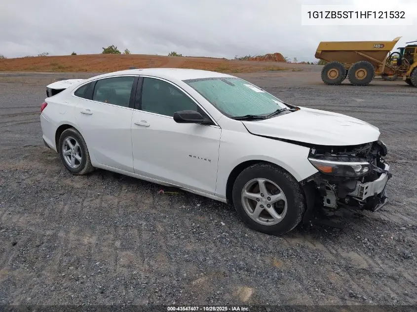 1G1ZB5ST1HF121532 2017 Chevrolet Malibu Ls