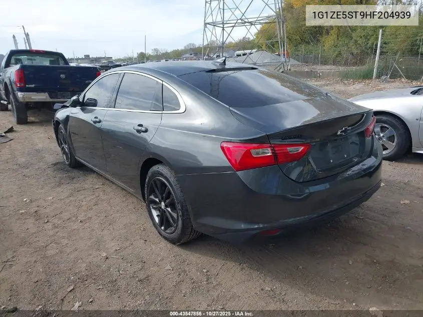 1G1ZE5ST9HF204939 2017 Chevrolet Malibu 1Lt