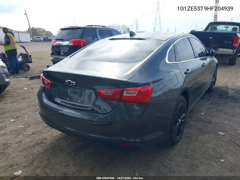 1G1ZE5ST9HF204939 2017 Chevrolet Malibu 1Lt