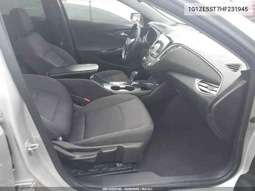 1G1ZE5ST7HF231945 2017 Chevrolet Malibu 1Lt
