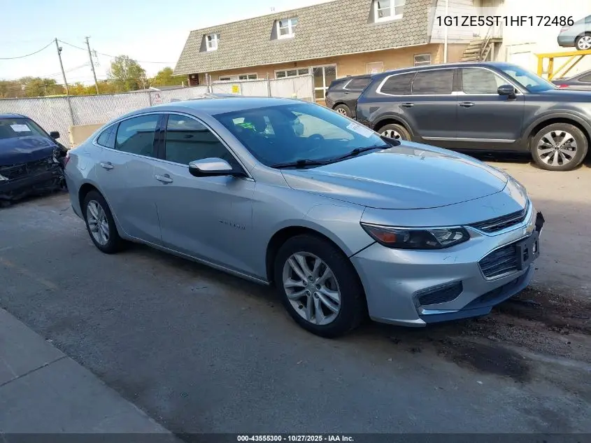 1G1ZE5ST1HF172486 2017 Chevrolet Malibu 1Lt