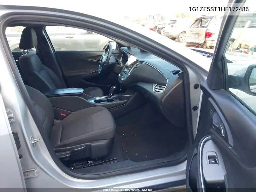1G1ZE5ST1HF172486 2017 Chevrolet Malibu 1Lt