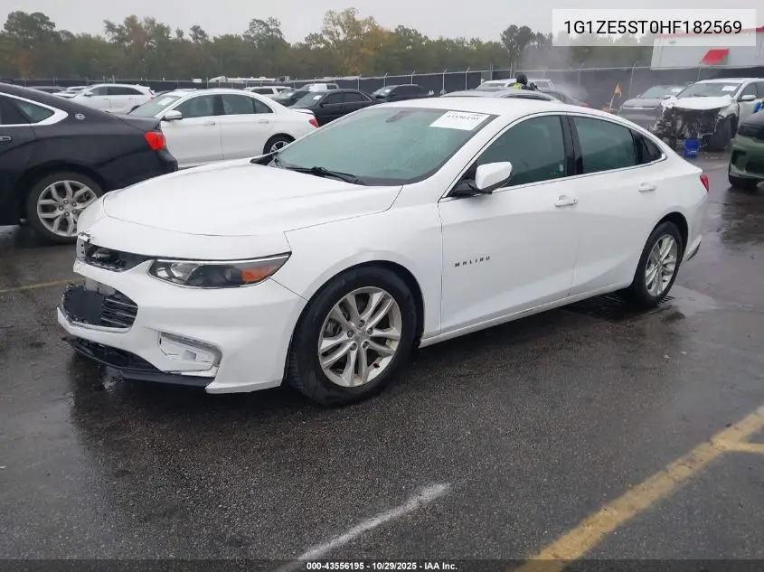 1G1ZE5ST0HF182569 2017 Chevrolet Malibu 1Lt