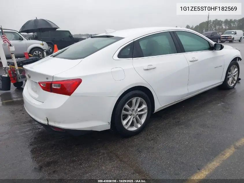 1G1ZE5ST0HF182569 2017 Chevrolet Malibu 1Lt
