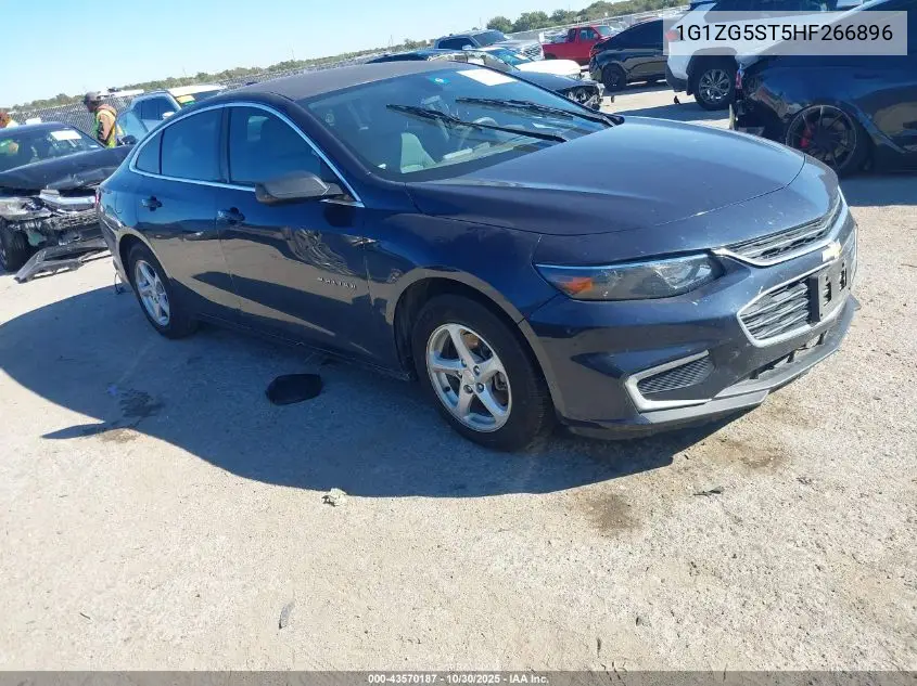 1G1ZB5ST7HF266896 2017 Chevrolet Malibu Ls