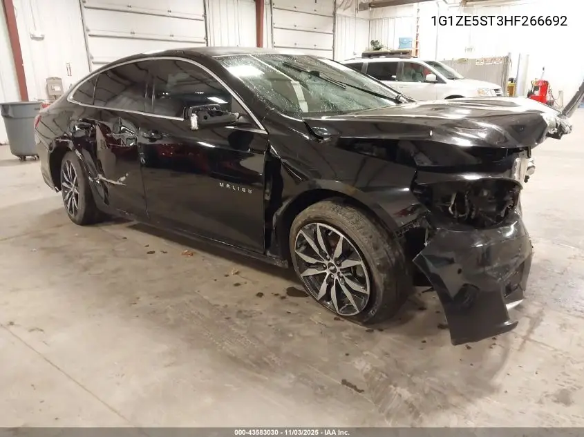 1G1ZE5ST3HF266692 2017 Chevrolet Malibu 1Lt