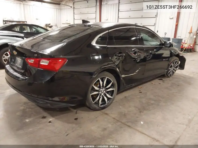 1G1ZE5ST3HF266692 2017 Chevrolet Malibu 1Lt