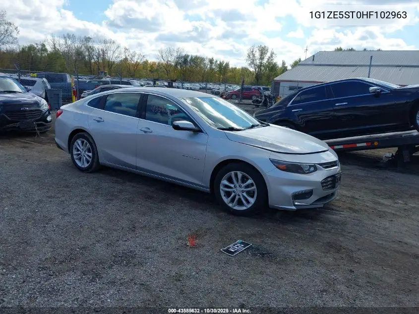 1G1ZE5ST0HF102963 2017 Chevrolet Malibu 1Lt