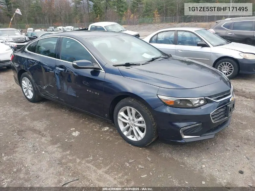 1G1ZE5ST8HF171495 2017 Chevrolet Malibu 1Lt