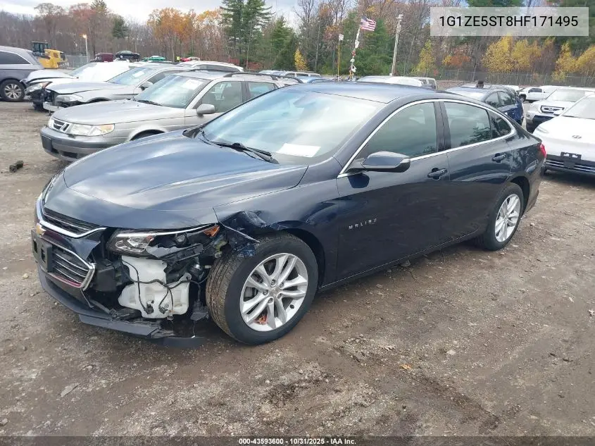 1G1ZE5ST8HF171495 2017 Chevrolet Malibu 1Lt