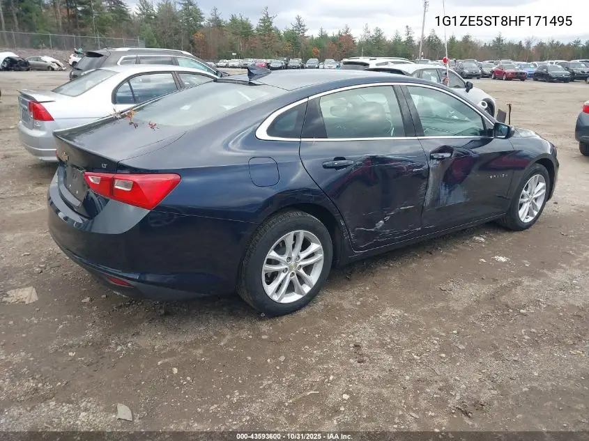 1G1ZE5ST8HF171495 2017 Chevrolet Malibu 1Lt