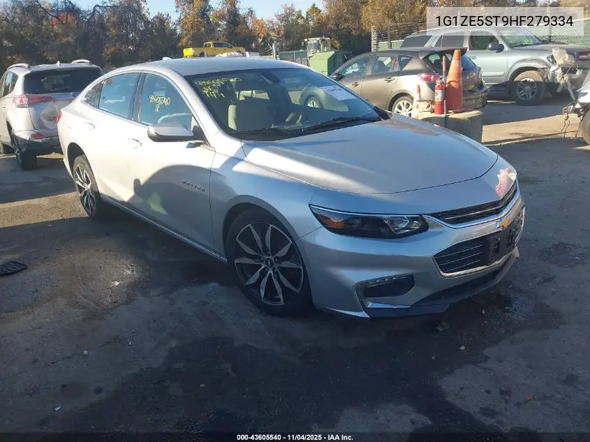 1G1ZE5ST9HF279334 2017 Chevrolet Malibu 1Lt