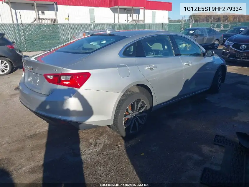 1G1ZE5ST9HF279334 2017 Chevrolet Malibu 1Lt