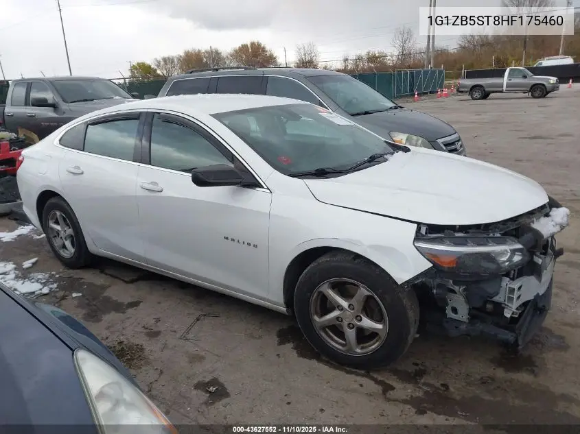 1G1ZB5ST8HF175460 2017 Chevrolet Malibu Ls