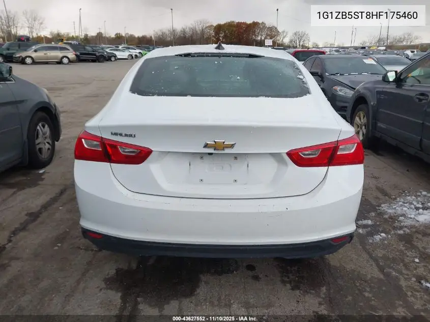 1G1ZB5ST8HF175460 2017 Chevrolet Malibu Ls
