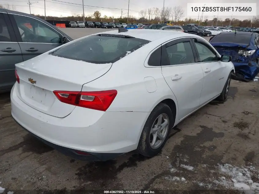 1G1ZB5ST8HF175460 2017 Chevrolet Malibu Ls