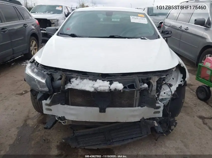 1G1ZB5ST8HF175460 2017 Chevrolet Malibu Ls