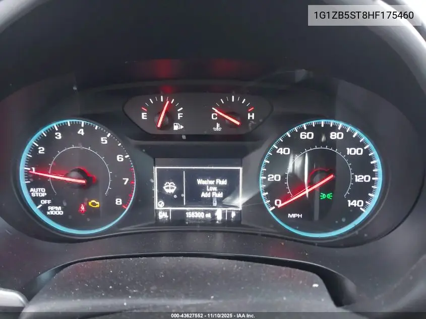 1G1ZB5ST8HF175460 2017 Chevrolet Malibu Ls