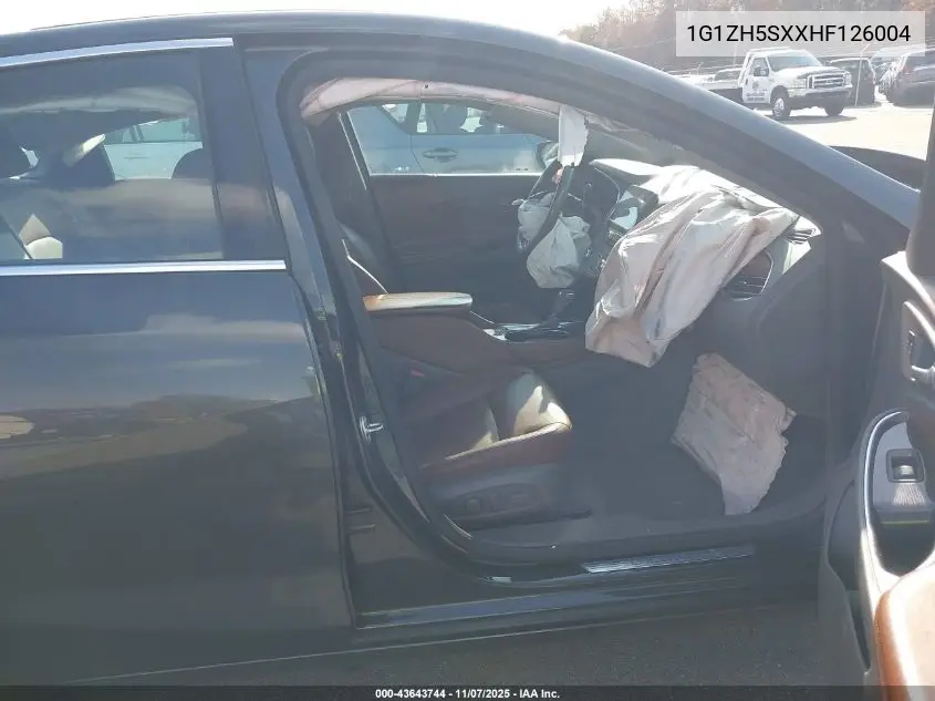 1G1ZH5SXXHF126004 2017 Chevrolet Malibu Premier
