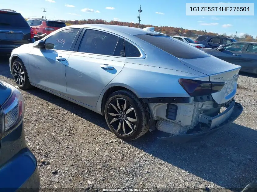 1G1ZE5ST4HF276504 2017 Chevrolet Malibu 1Lt
