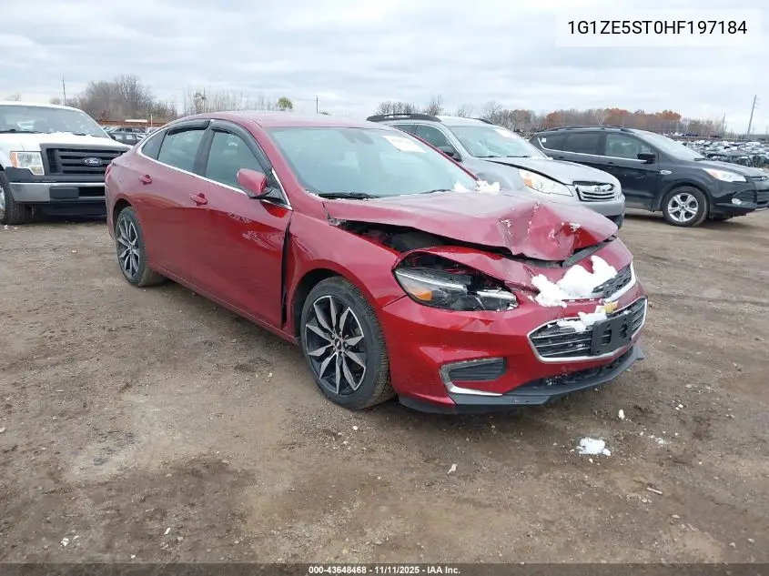 1G1ZE5ST0HF197184 2017 Chevrolet Malibu 1Lt