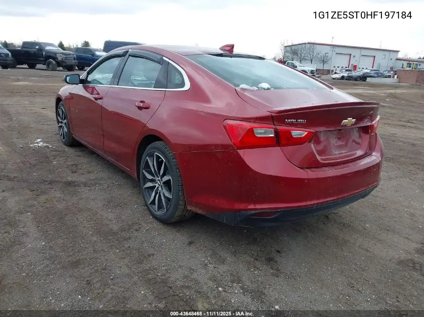 1G1ZE5ST0HF197184 2017 Chevrolet Malibu 1Lt