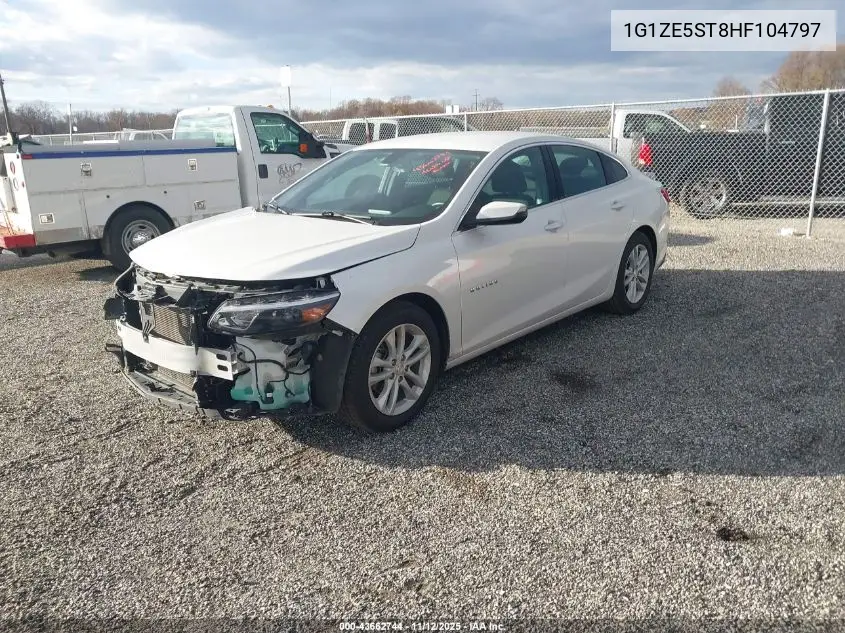 1G1ZE5ST8HF104797 2017 Chevrolet Malibu 1Lt
