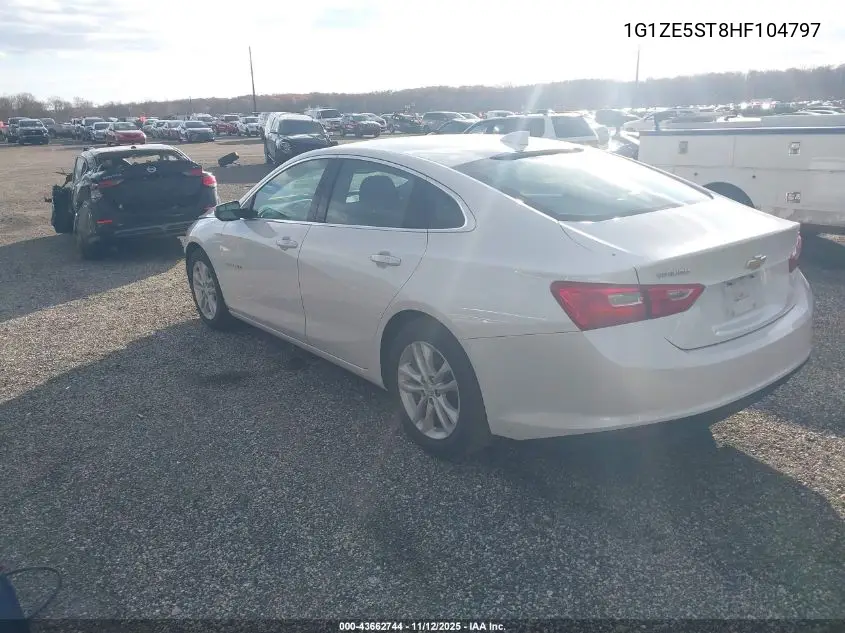 1G1ZE5ST8HF104797 2017 Chevrolet Malibu 1Lt