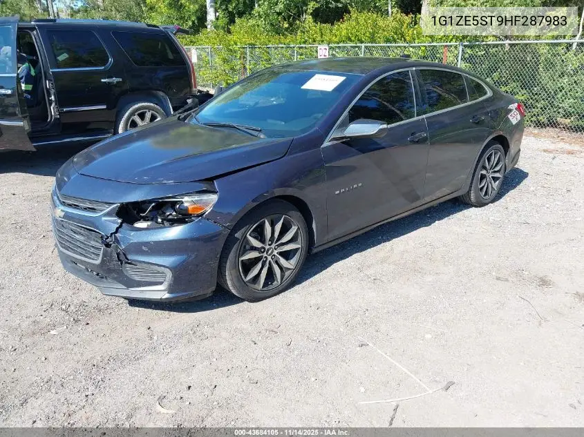 1G1ZE5ST9HF287983 2017 Chevrolet Malibu 1Lt