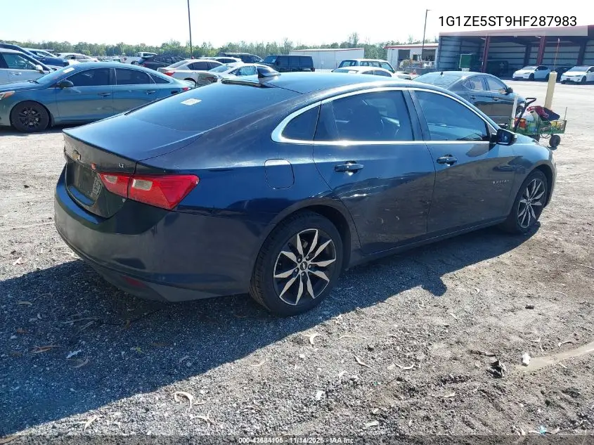 1G1ZE5ST9HF287983 2017 Chevrolet Malibu 1Lt