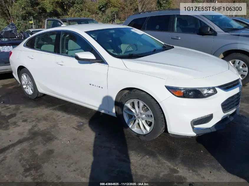 1G1ZE5ST5HF106300 2017 Chevrolet Malibu 1Lt