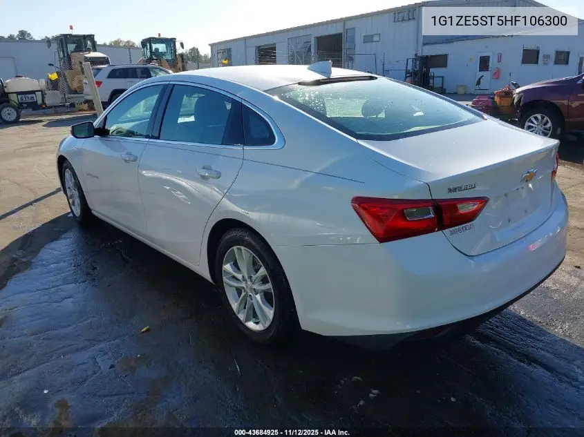 1G1ZE5ST5HF106300 2017 Chevrolet Malibu 1Lt