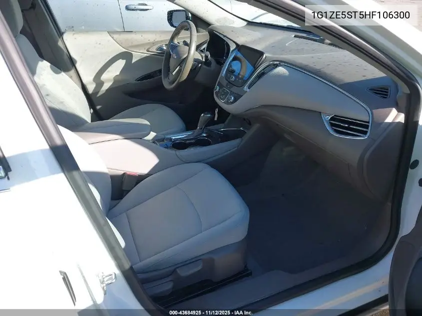 1G1ZE5ST5HF106300 2017 Chevrolet Malibu 1Lt
