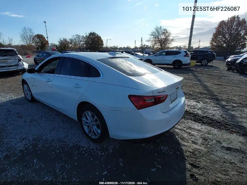 1G1ZE5ST6HF226087 2017 Chevrolet Malibu 1Lt