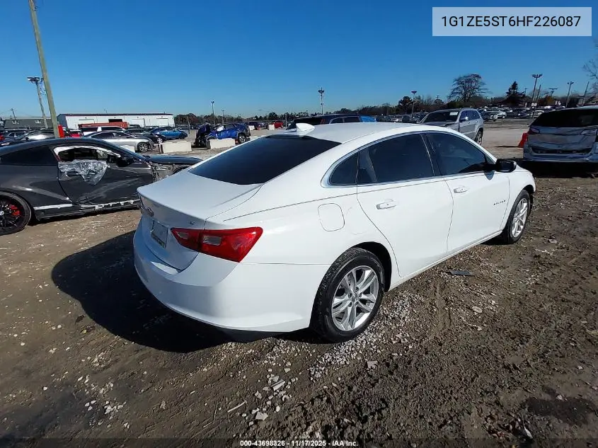1G1ZE5ST6HF226087 2017 Chevrolet Malibu 1Lt