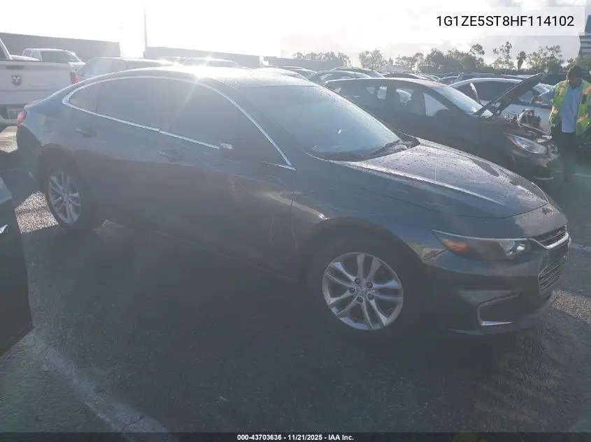 1G1ZE5ST8HF114102 2017 Chevrolet Malibu 1Lt